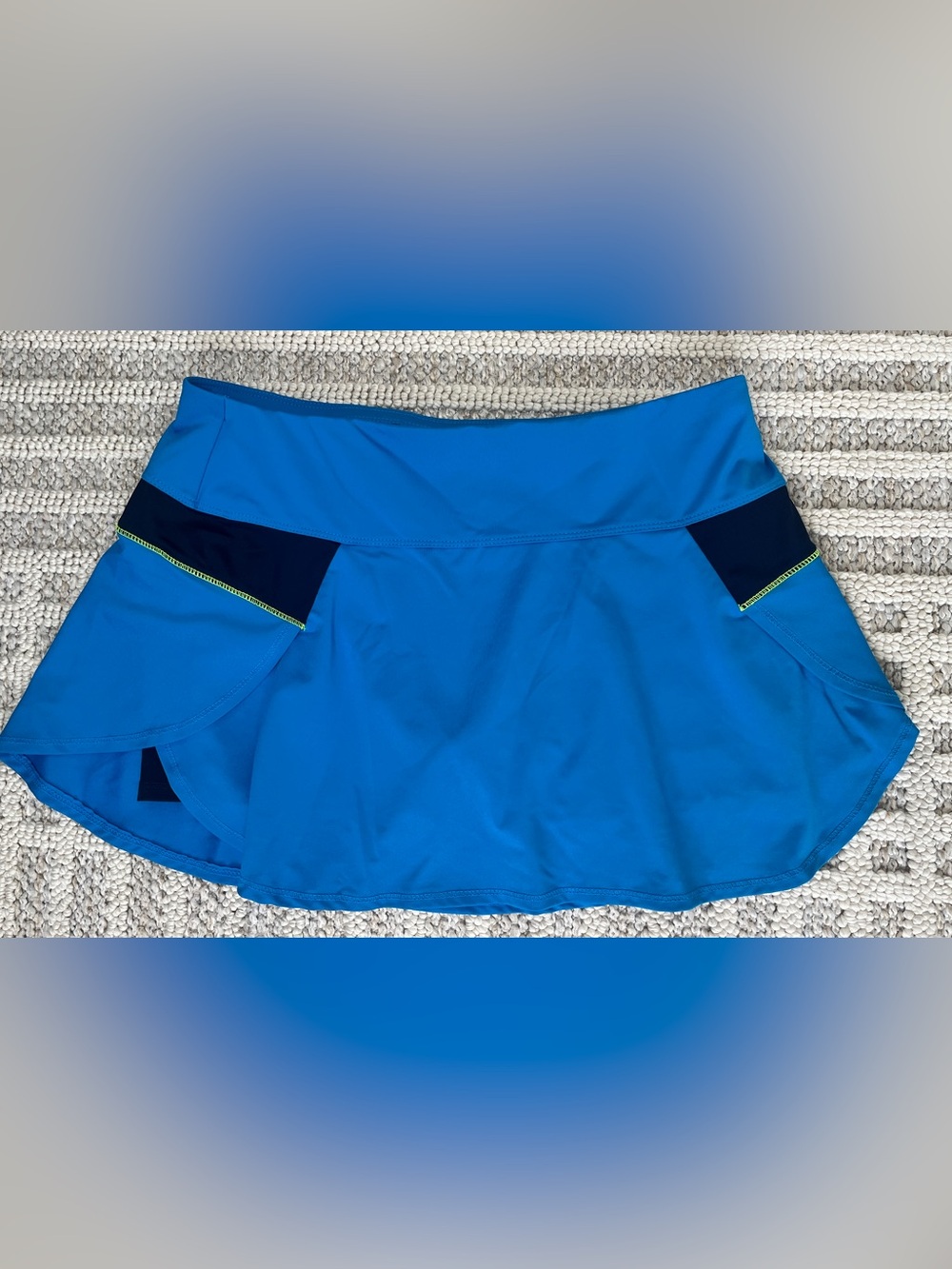 Lucky in Love Tennis blue skirt large